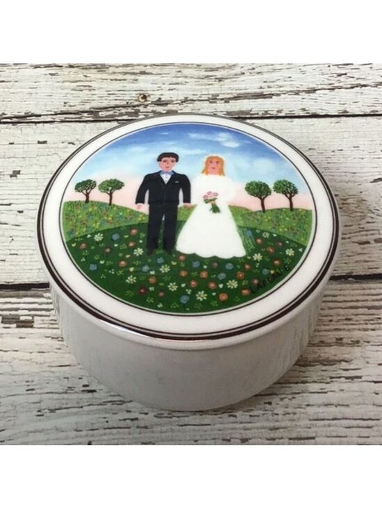 Villeroy & Boch Other - Villeroy & Boch Wedding Retired Trinket box